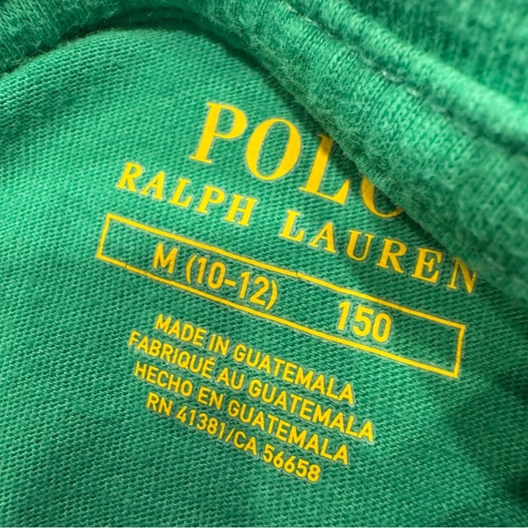 Polo Ralph Lauren Boys Polo Bear Windsurfing Shirt size M 10-12 - Picture 4 of 9